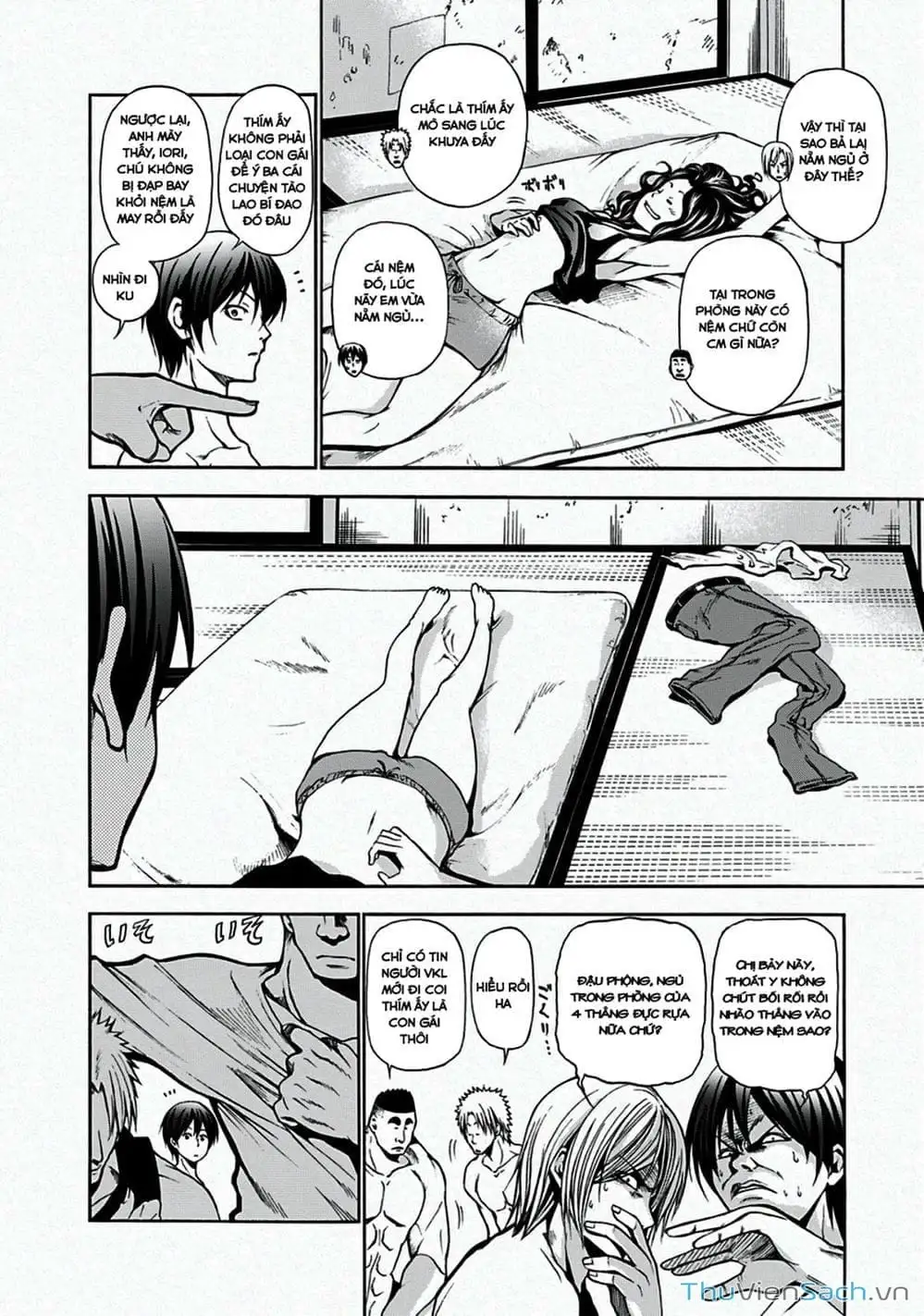 Truyện Tranh Cô Gái Thích Lặn - Grand Blue trang 3