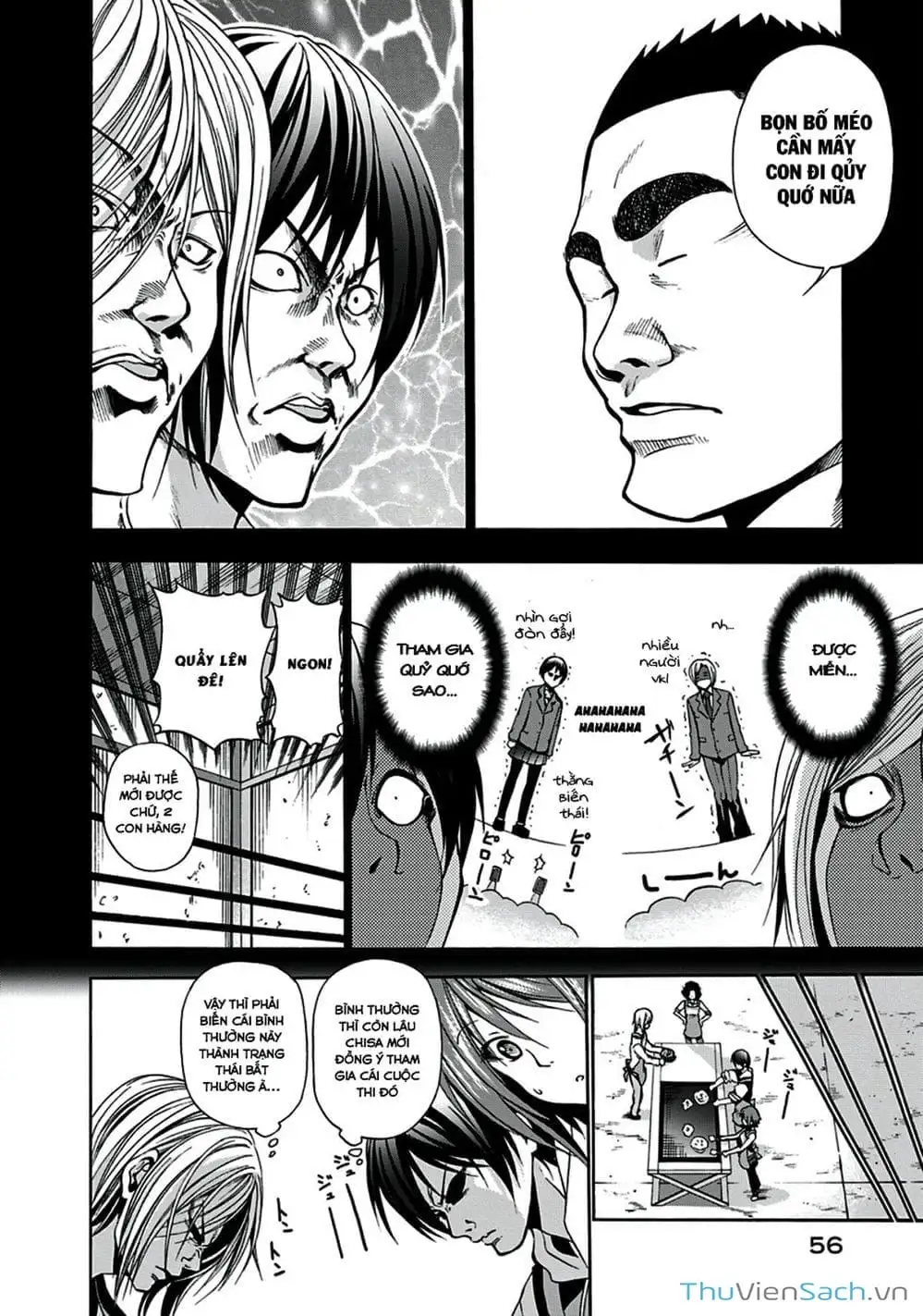 Truyện Tranh Cô Gái Thích Lặn - Grand Blue trang 3