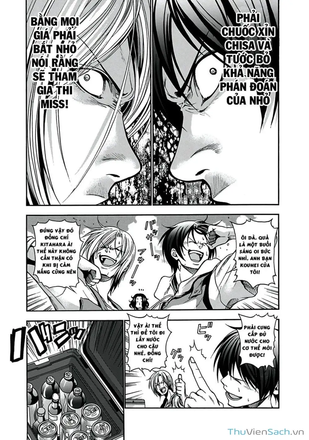 Truyện Tranh Cô Gái Thích Lặn - Grand Blue trang 3