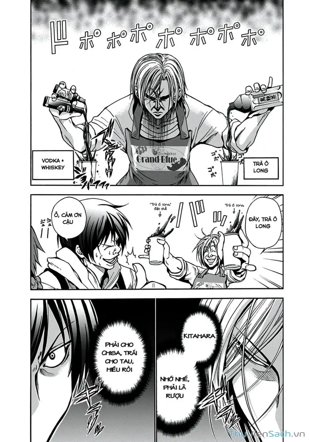 Truyện Tranh Cô Gái Thích Lặn - Grand Blue trang 3