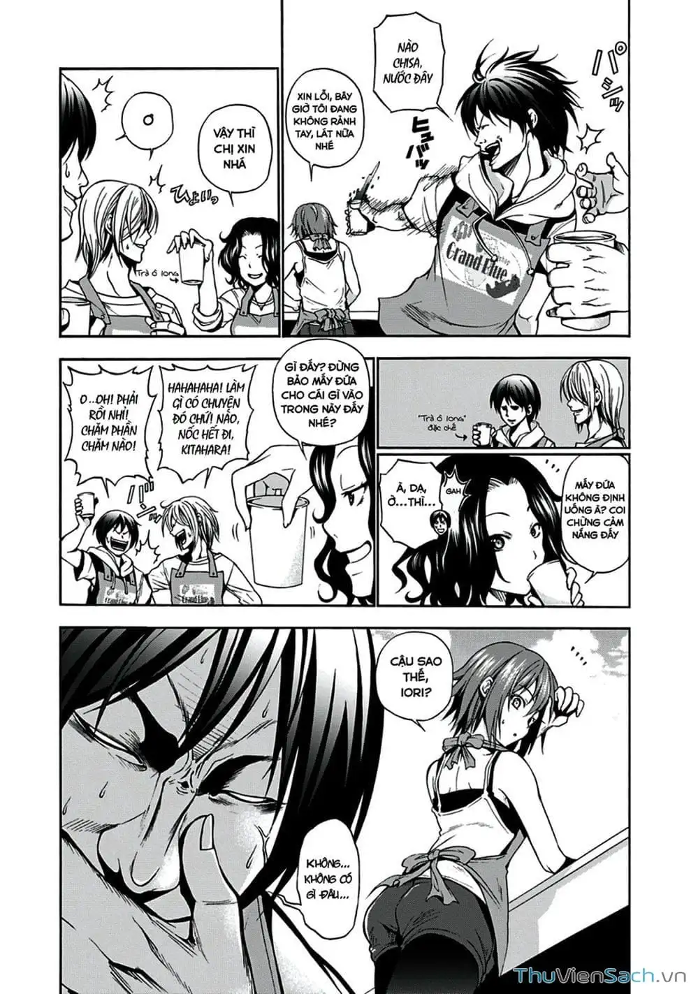 Truyện Tranh Cô Gái Thích Lặn - Grand Blue trang 3