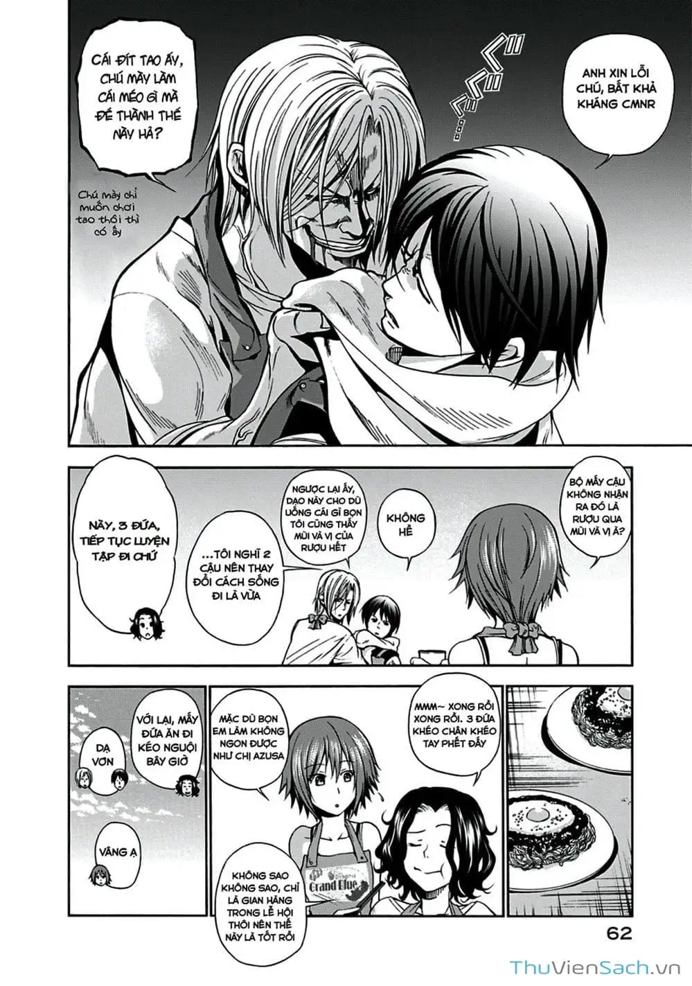 Truyện Tranh Cô Gái Thích Lặn - Grand Blue trang 3