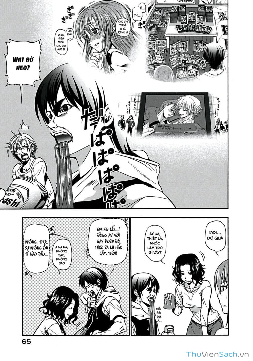 Truyện Tranh Cô Gái Thích Lặn - Grand Blue trang 3