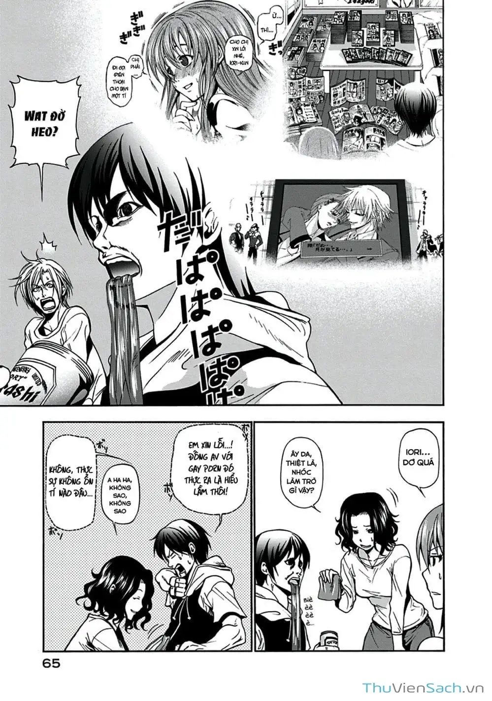 Truyện Tranh Cô Gái Thích Lặn - Grand Blue trang 3