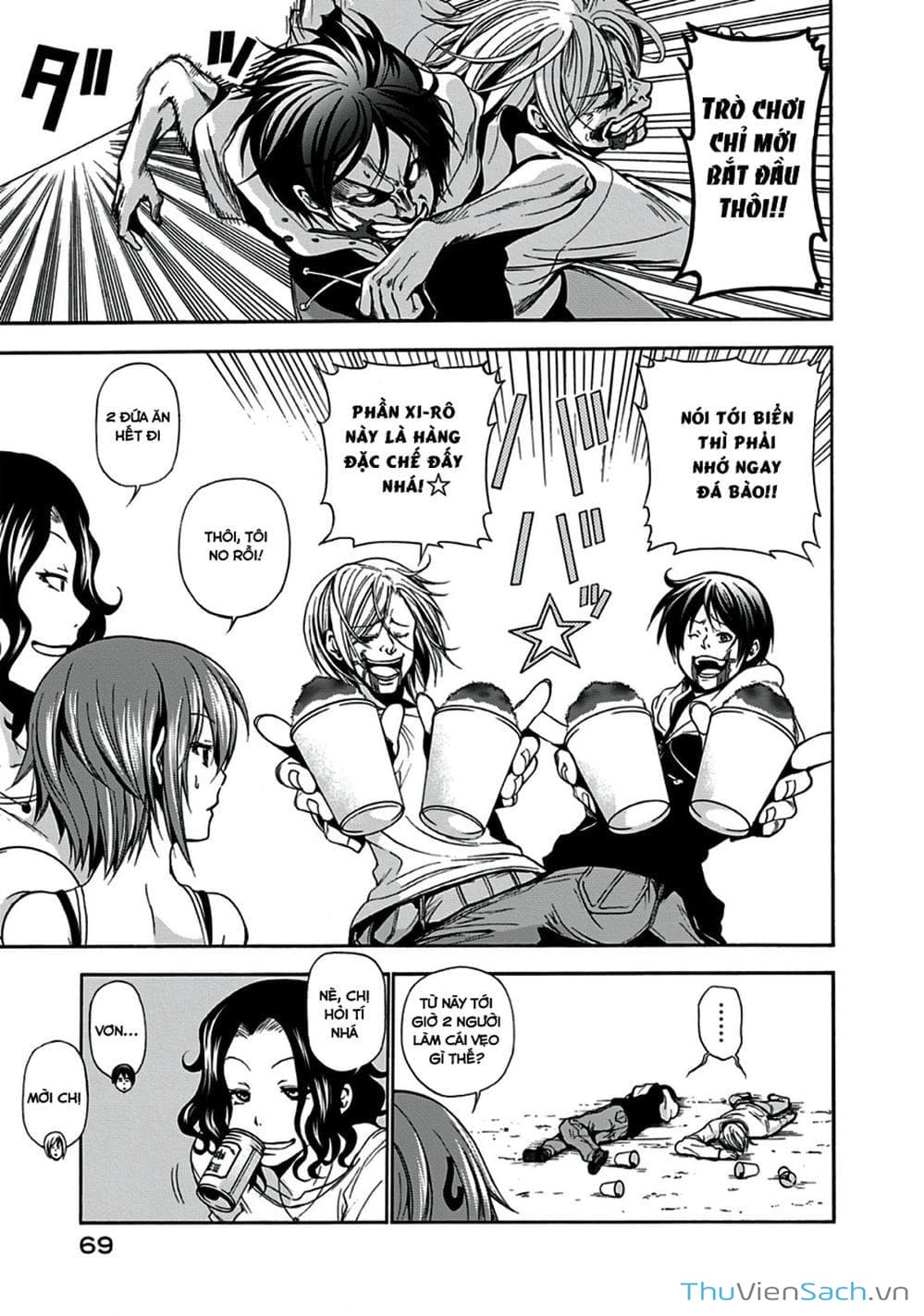 Truyện Tranh Cô Gái Thích Lặn - Grand Blue trang 3