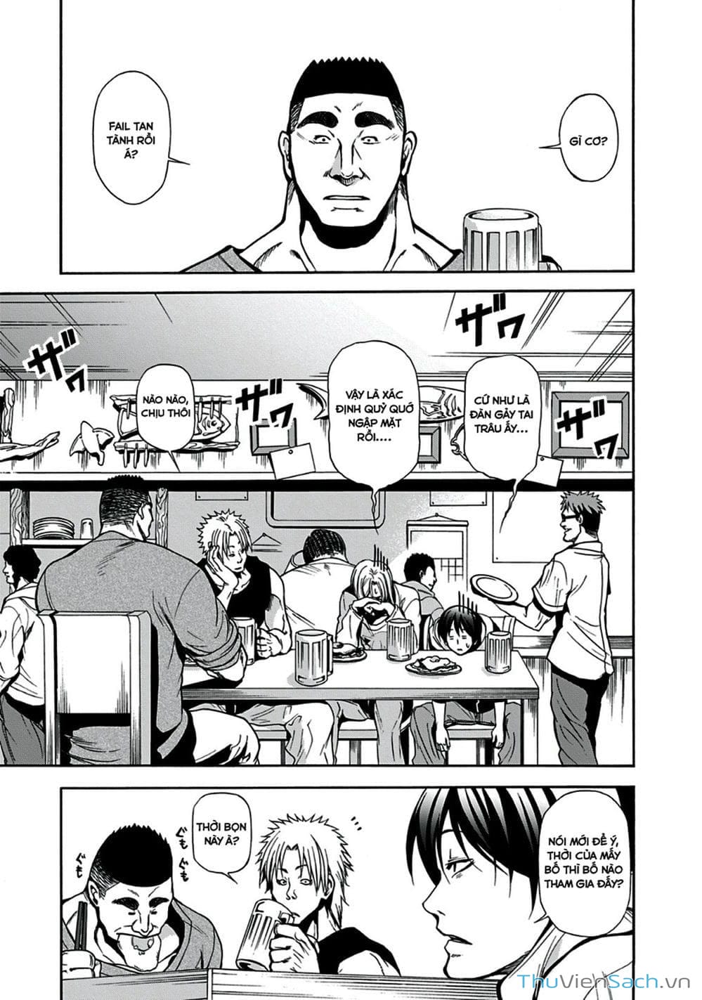 Truyện Tranh Cô Gái Thích Lặn - Grand Blue trang 3