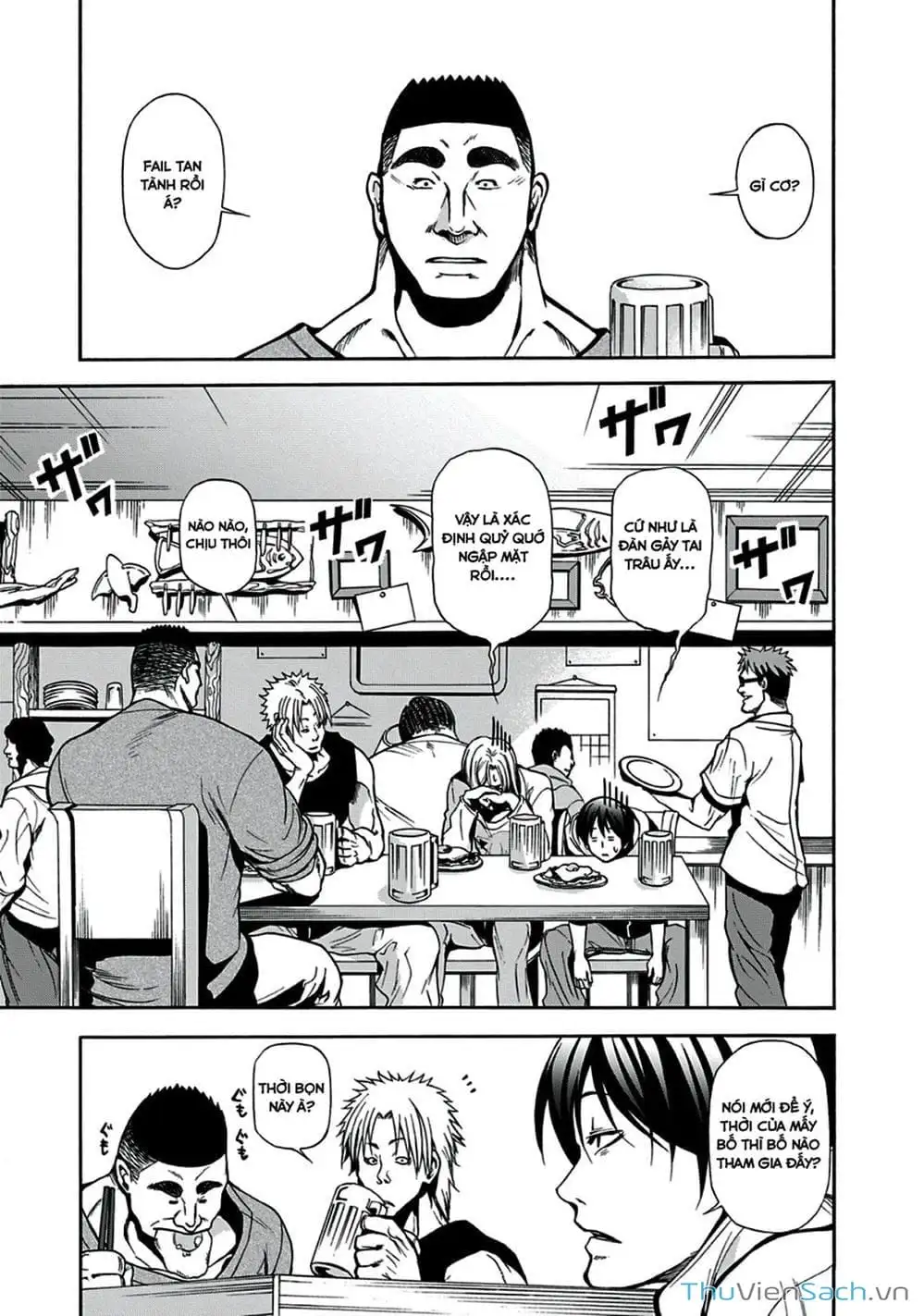 Truyện Tranh Cô Gái Thích Lặn - Grand Blue trang 3