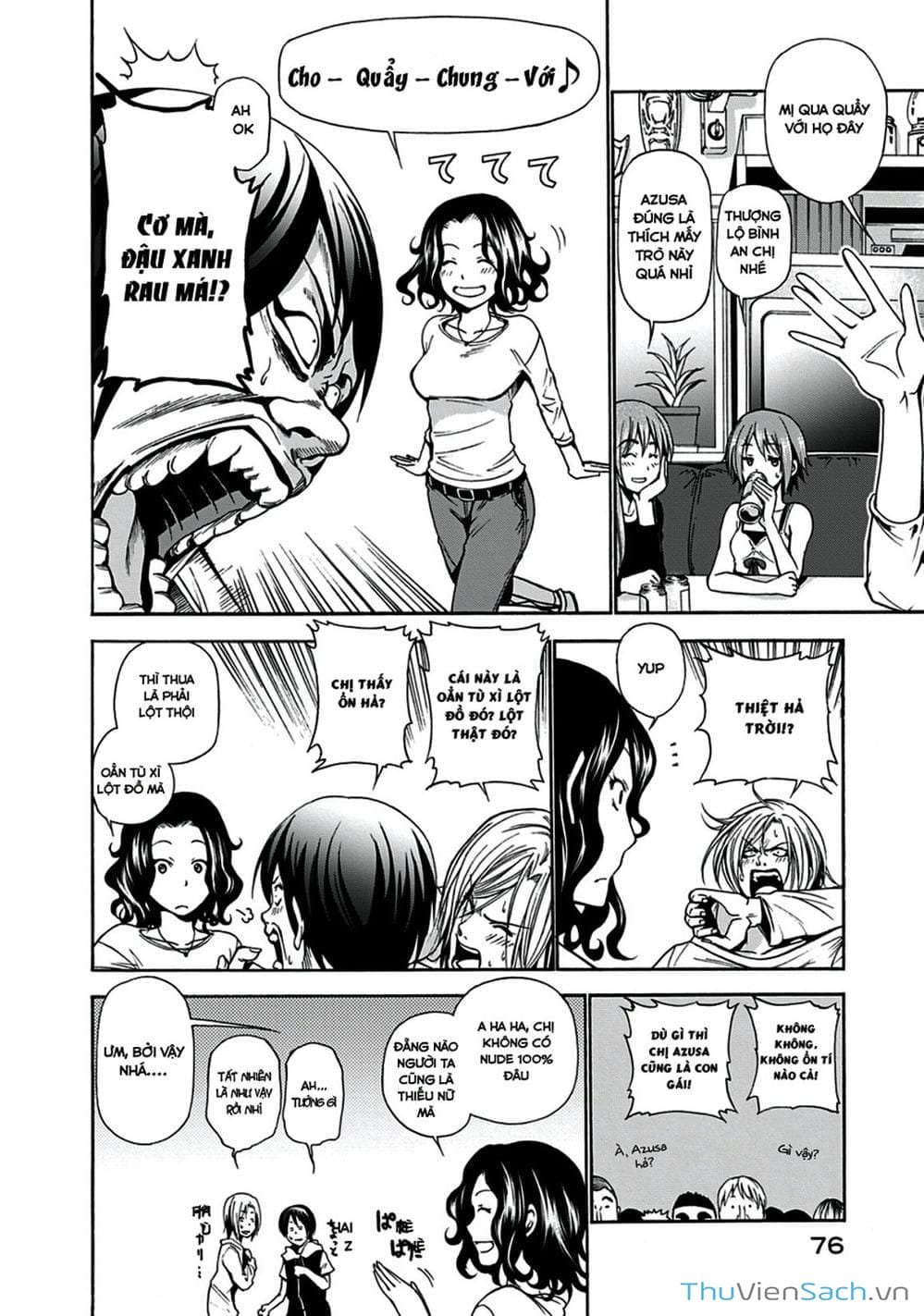 Truyện Tranh Cô Gái Thích Lặn - Grand Blue trang 3