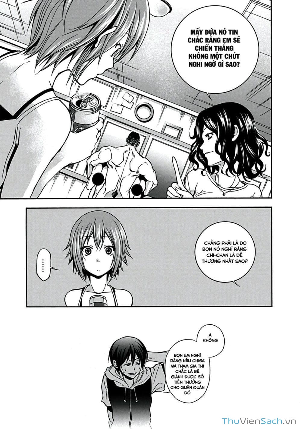 Truyện Tranh Cô Gái Thích Lặn - Grand Blue trang 3