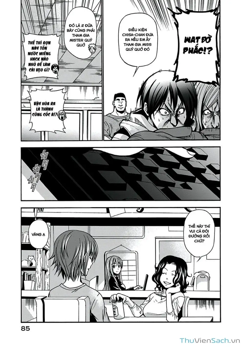 Truyện Tranh Cô Gái Thích Lặn - Grand Blue trang 3