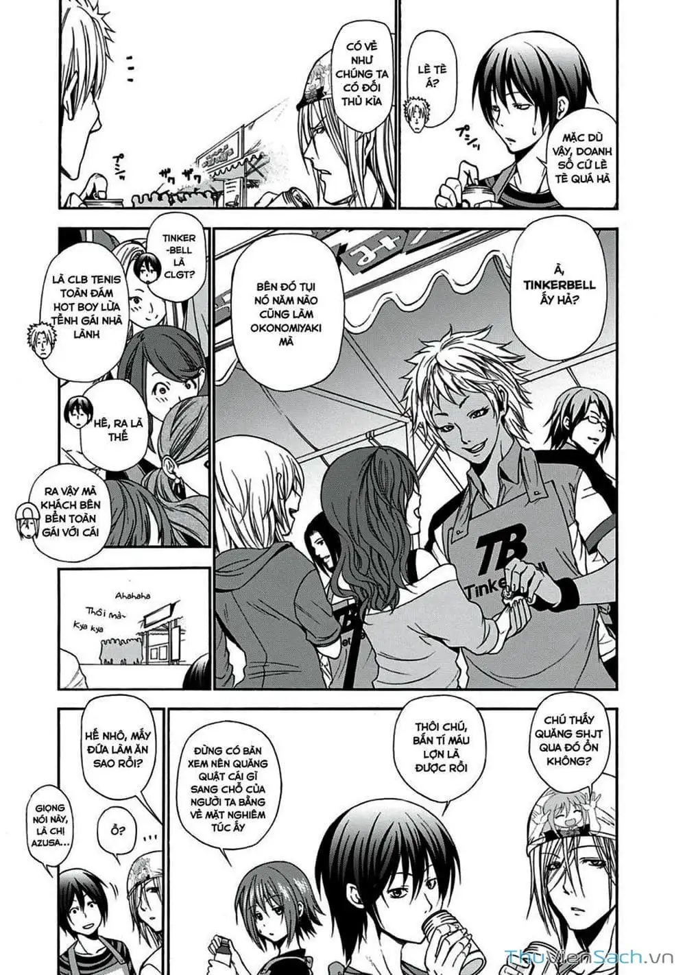 Truyện Tranh Cô Gái Thích Lặn - Grand Blue trang 3