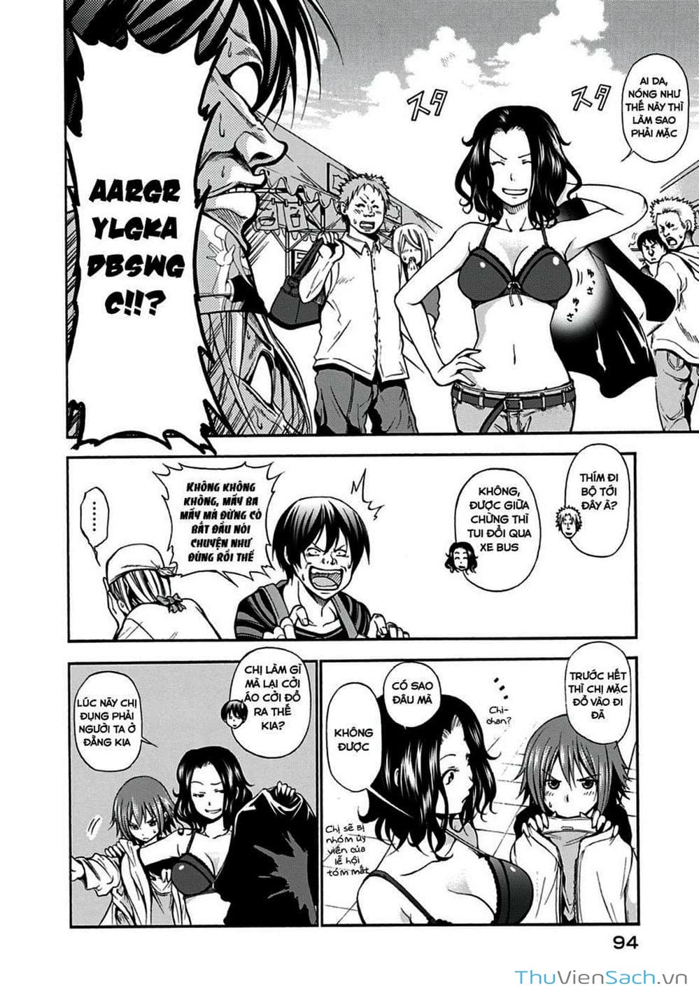 Truyện Tranh Cô Gái Thích Lặn - Grand Blue trang 3