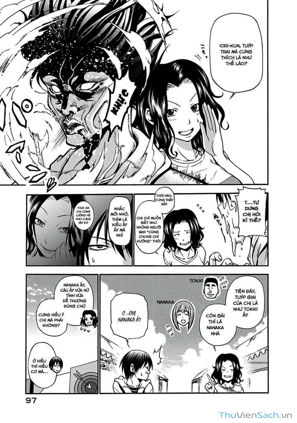 Truyện Tranh Cô Gái Thích Lặn - Grand Blue trang 3