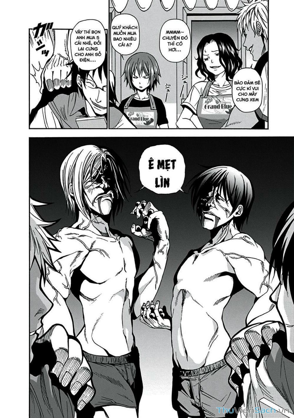 Truyện Tranh Cô Gái Thích Lặn - Grand Blue trang 3