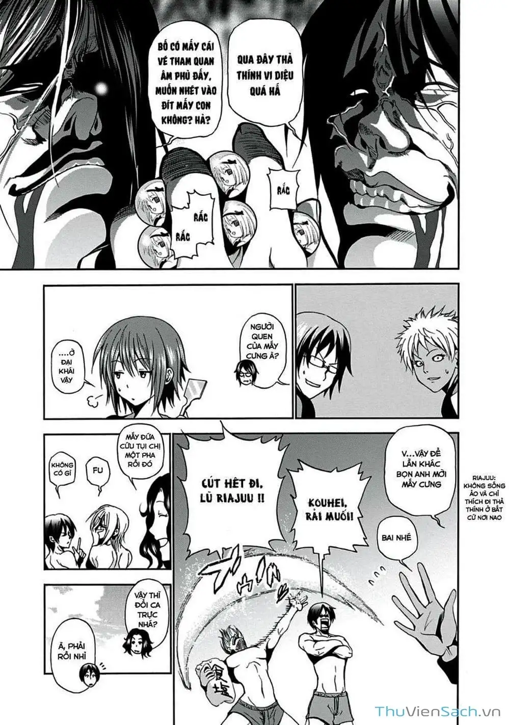 Truyện Tranh Cô Gái Thích Lặn - Grand Blue trang 3