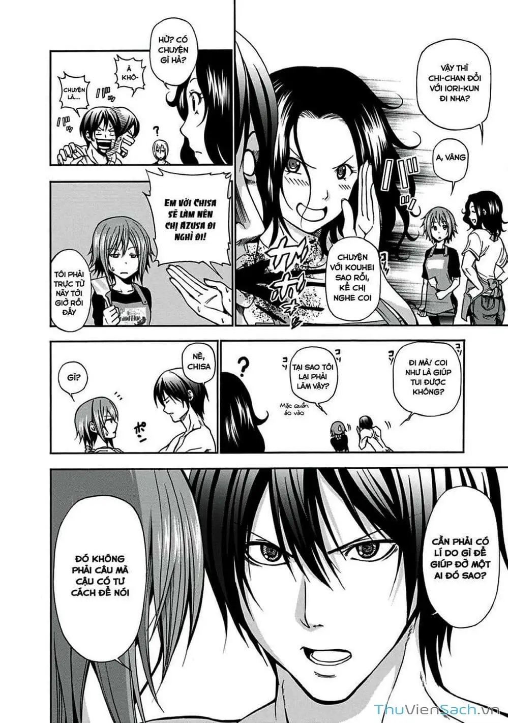 Truyện Tranh Cô Gái Thích Lặn - Grand Blue trang 3