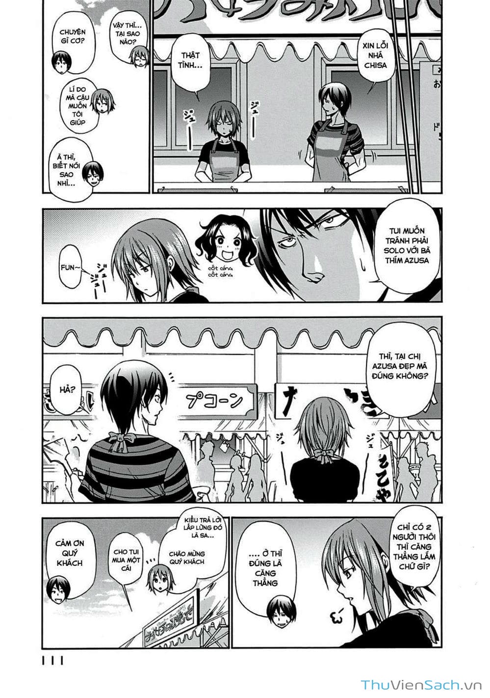 Truyện Tranh Cô Gái Thích Lặn - Grand Blue trang 3