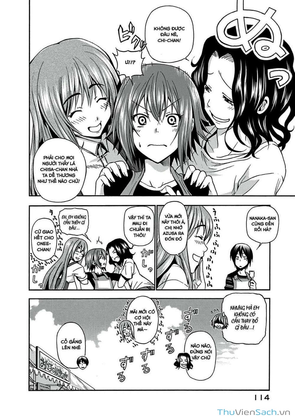 Truyện Tranh Cô Gái Thích Lặn - Grand Blue trang 3