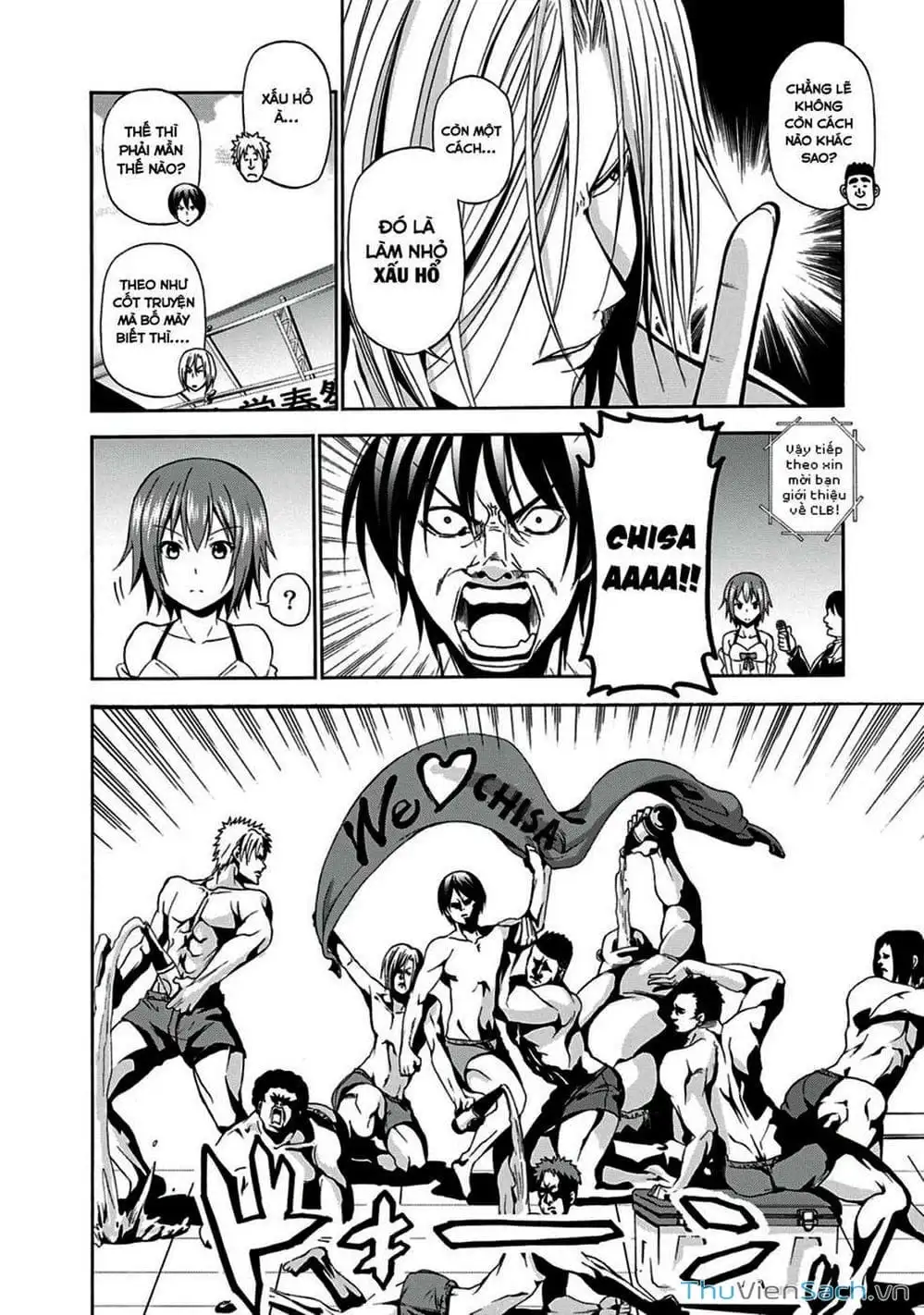 Truyện Tranh Cô Gái Thích Lặn - Grand Blue trang 3