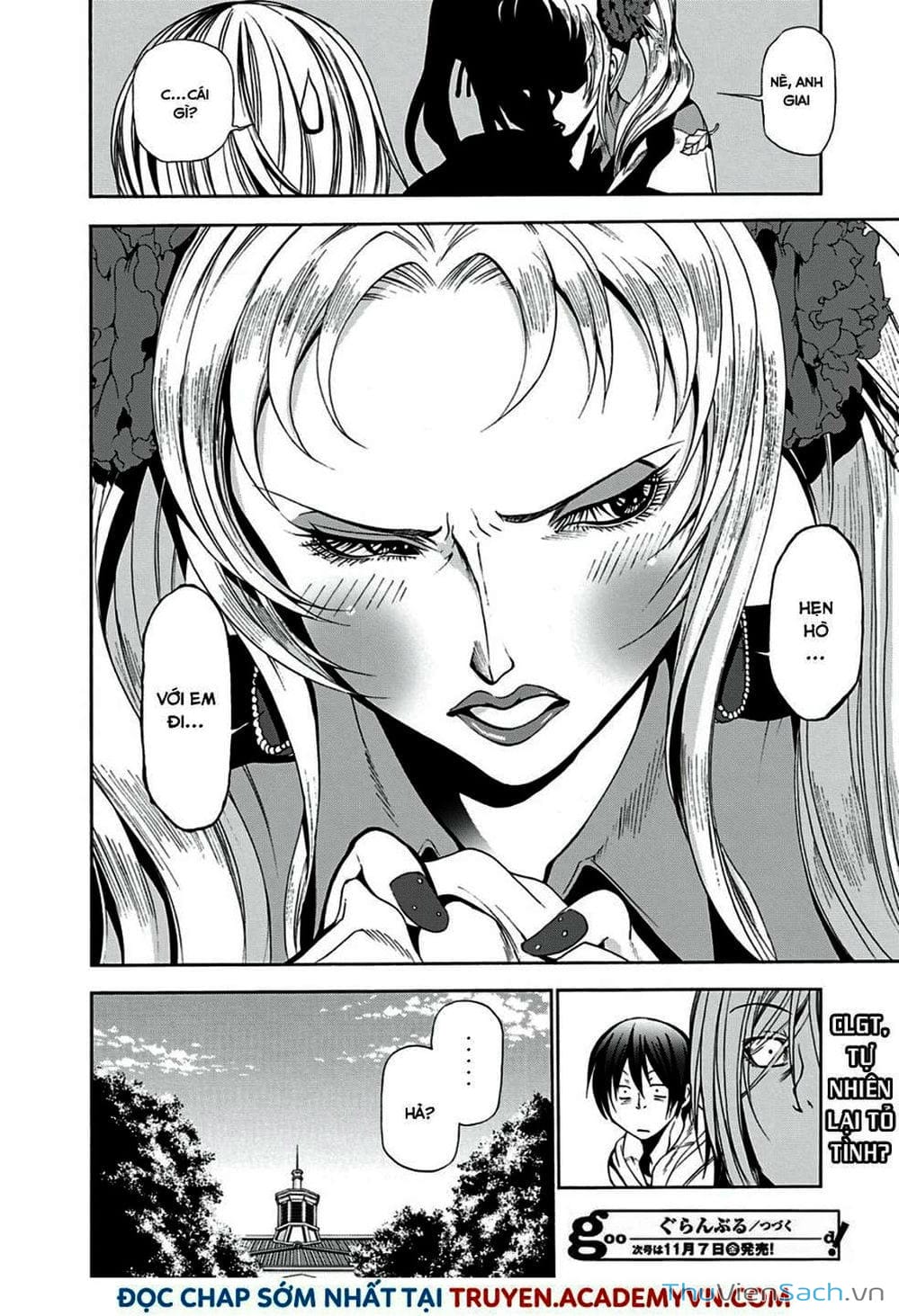 Truyện Tranh Cô Gái Thích Lặn - Grand Blue trang 3