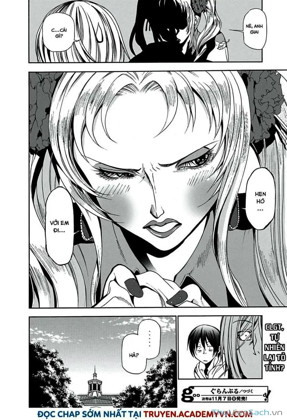 Truyện Tranh Cô Gái Thích Lặn - Grand Blue trang 3