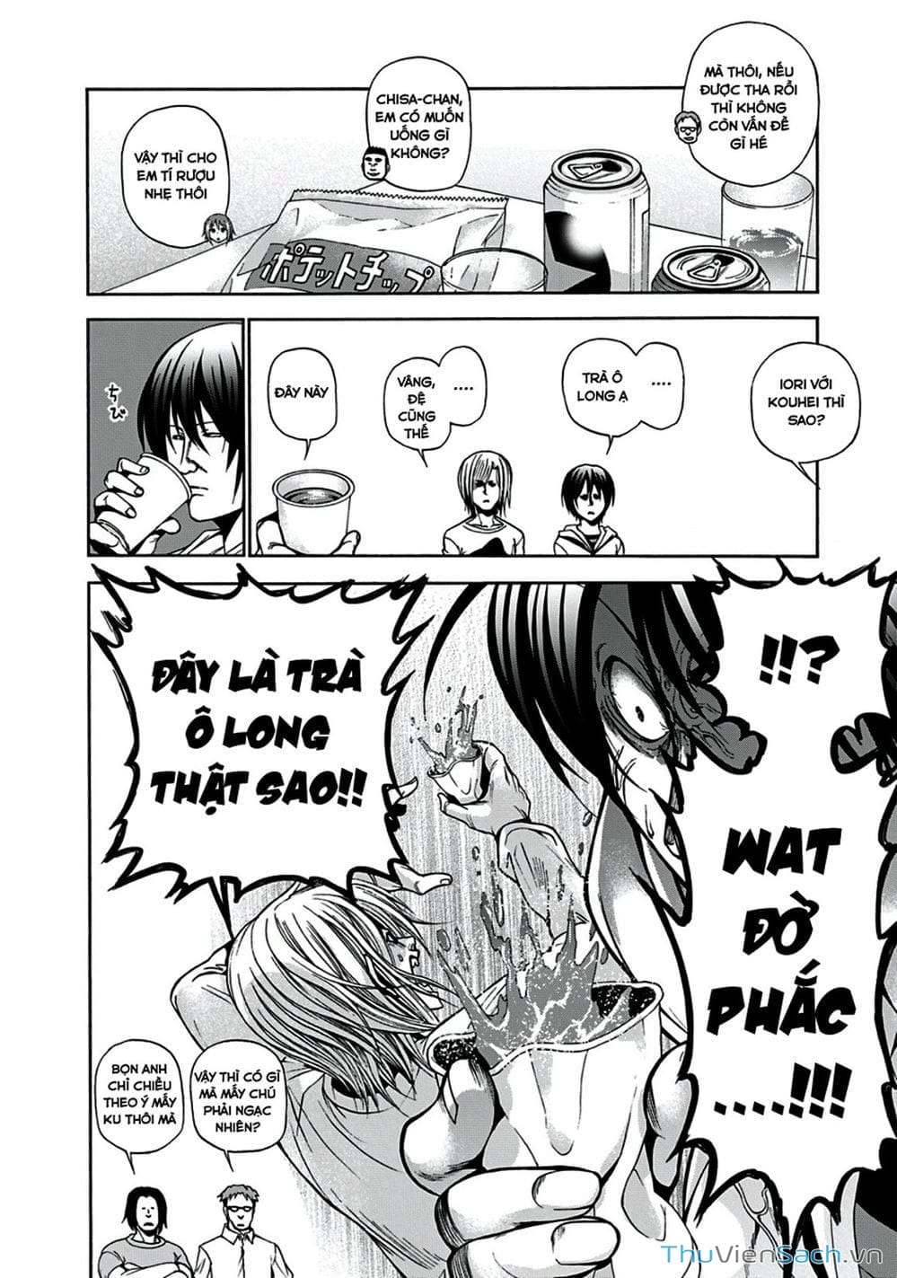 Truyện Tranh Cô Gái Thích Lặn - Grand Blue trang 3