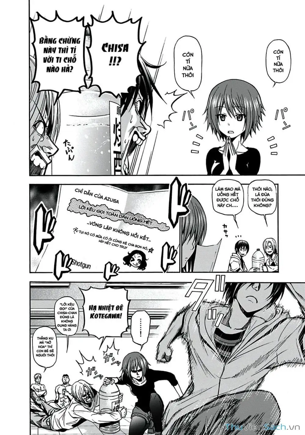 Truyện Tranh Cô Gái Thích Lặn - Grand Blue trang 3