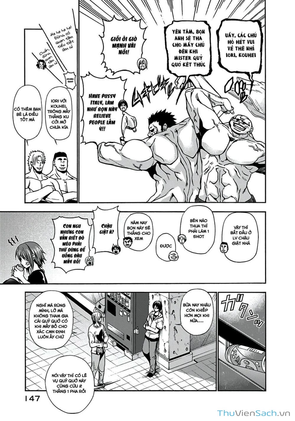 Truyện Tranh Cô Gái Thích Lặn - Grand Blue trang 3