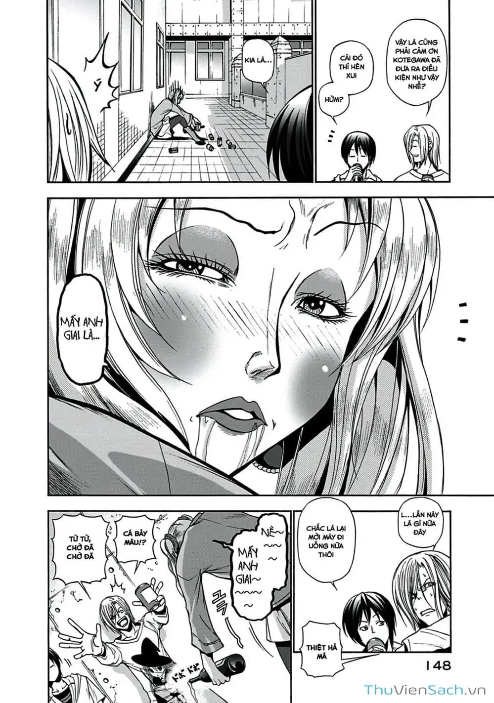 Truyện Tranh Cô Gái Thích Lặn - Grand Blue trang 3