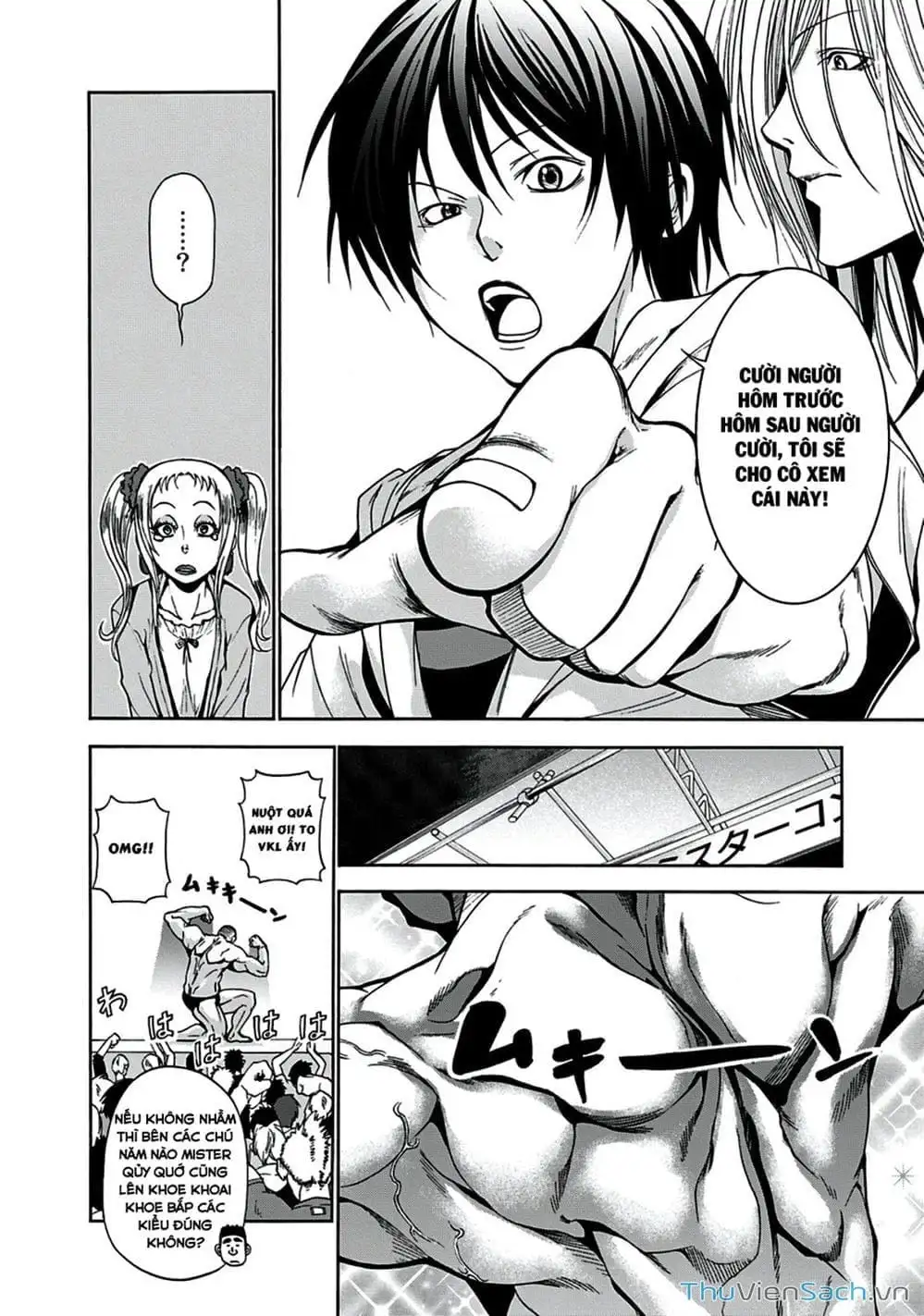 Truyện Tranh Cô Gái Thích Lặn - Grand Blue trang 3