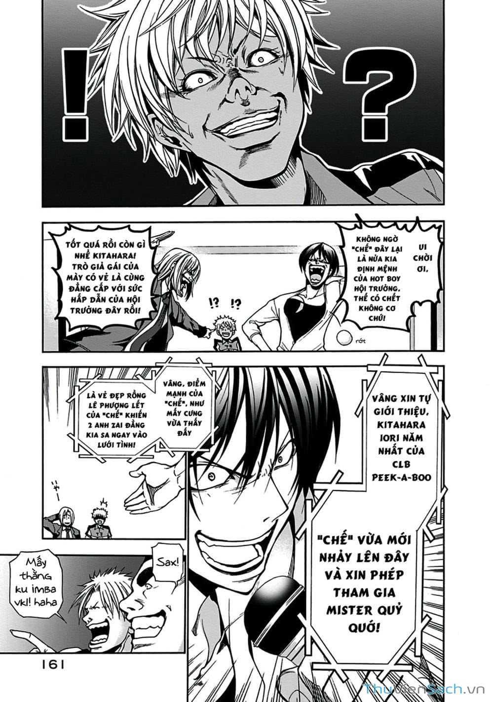 Truyện Tranh Cô Gái Thích Lặn - Grand Blue trang 3