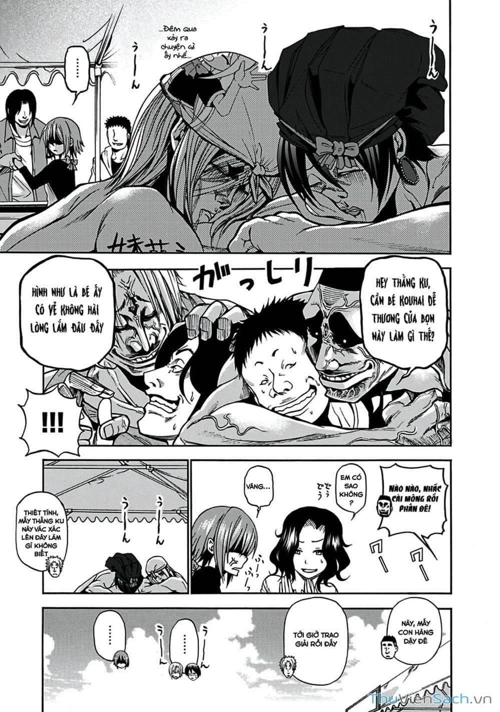 Truyện Tranh Cô Gái Thích Lặn - Grand Blue trang 3