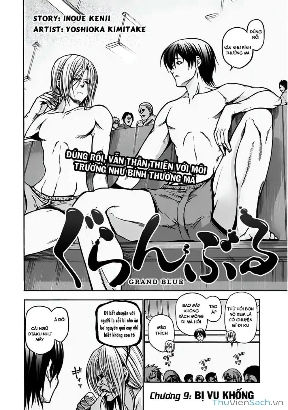 Truyện Tranh Cô Gái Thích Lặn - Grand Blue trang 3