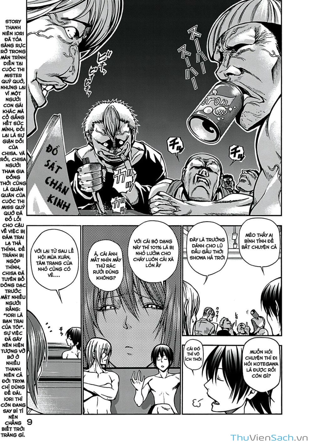 Truyện Tranh Cô Gái Thích Lặn - Grand Blue trang 3