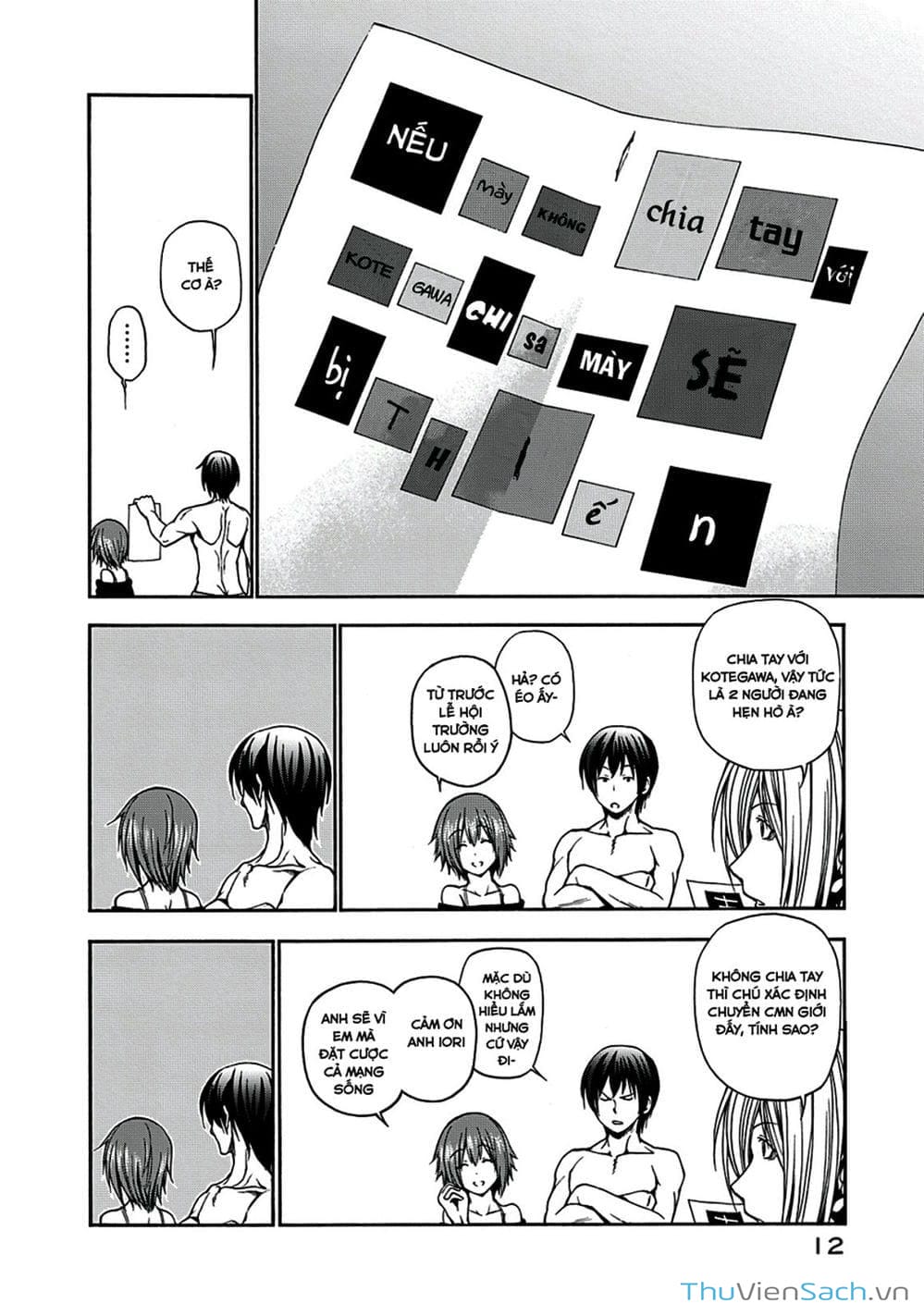 Truyện Tranh Cô Gái Thích Lặn - Grand Blue trang 3