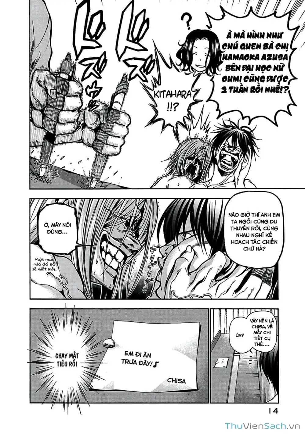 Truyện Tranh Cô Gái Thích Lặn - Grand Blue trang 3