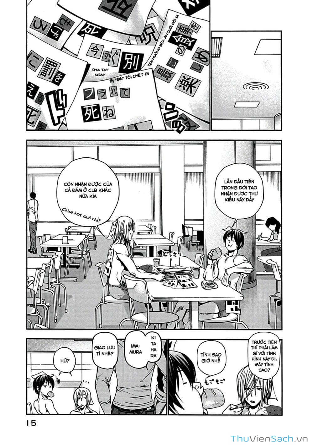 Truyện Tranh Cô Gái Thích Lặn - Grand Blue trang 3