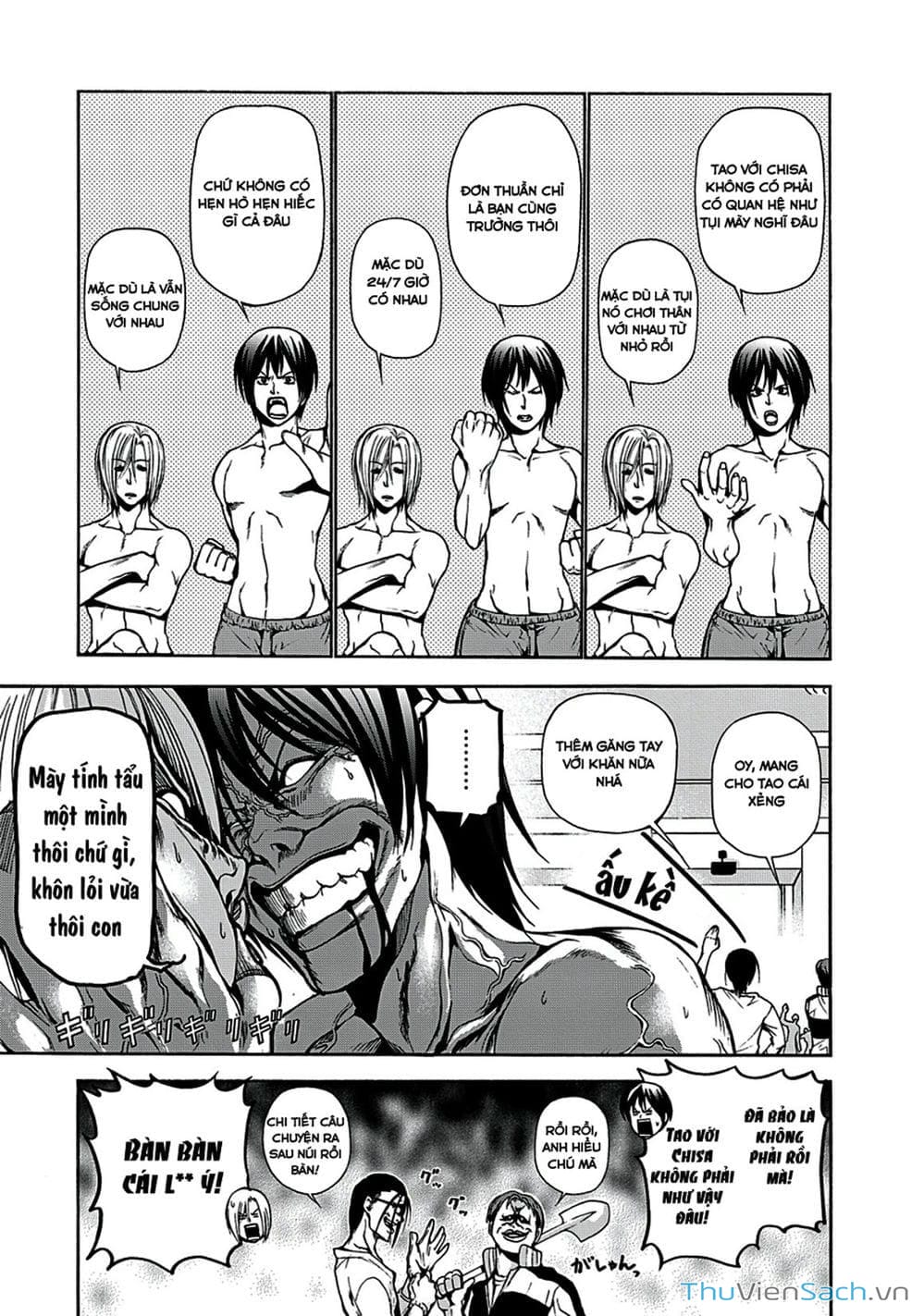 Truyện Tranh Cô Gái Thích Lặn - Grand Blue trang 3