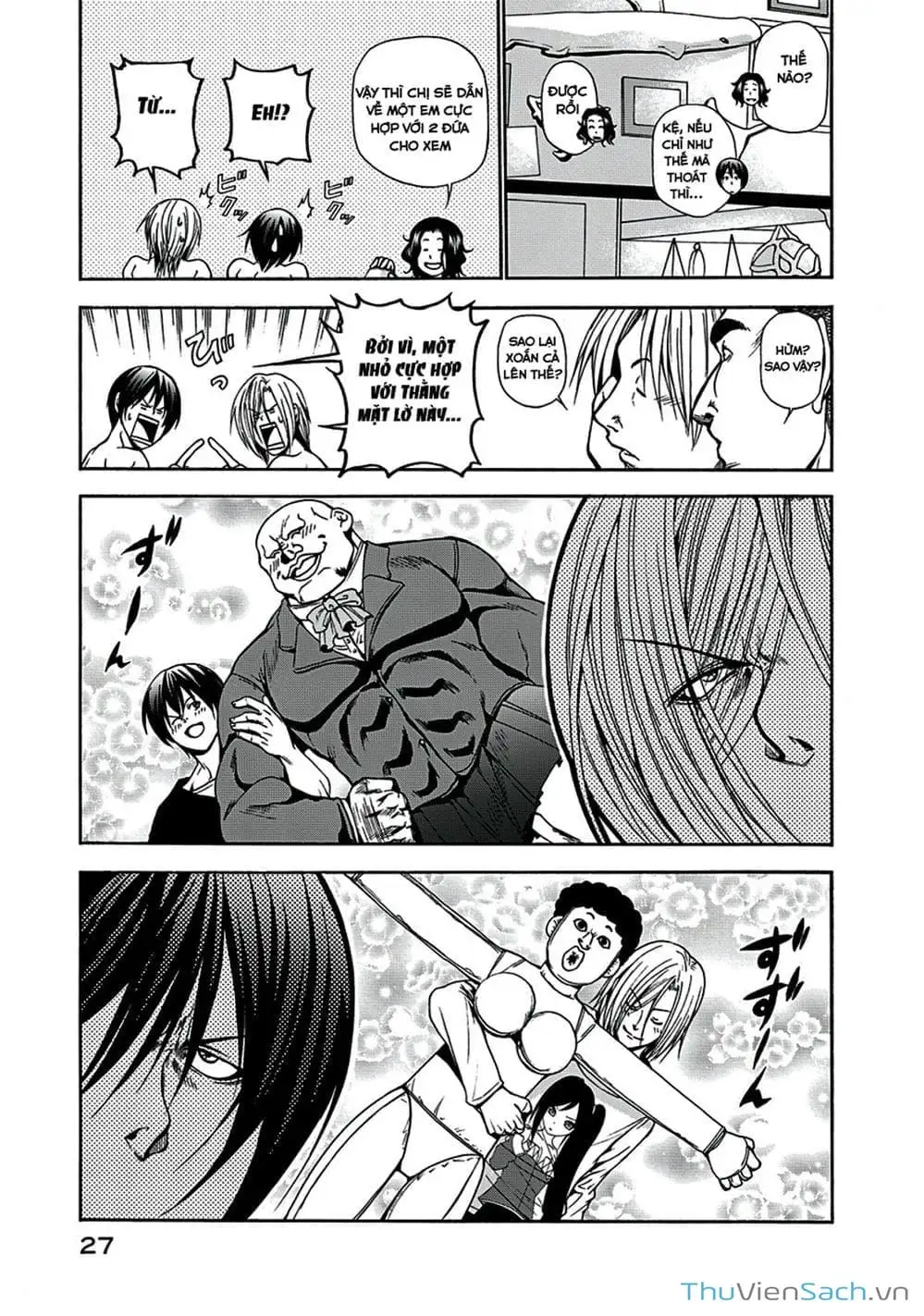 Truyện Tranh Cô Gái Thích Lặn - Grand Blue trang 3