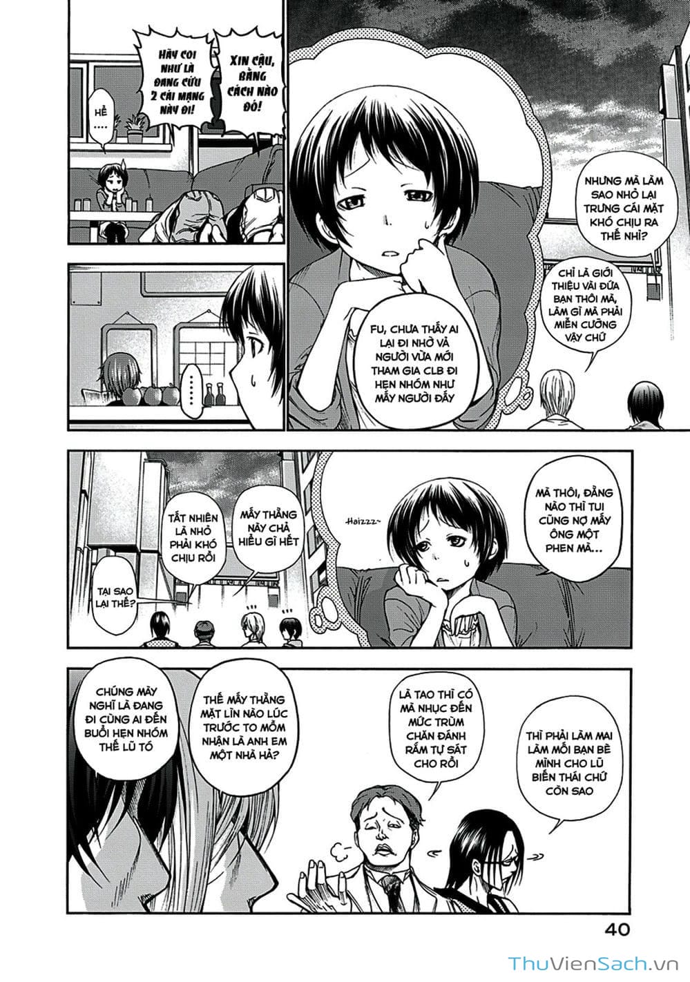 Truyện Tranh Cô Gái Thích Lặn - Grand Blue trang 3