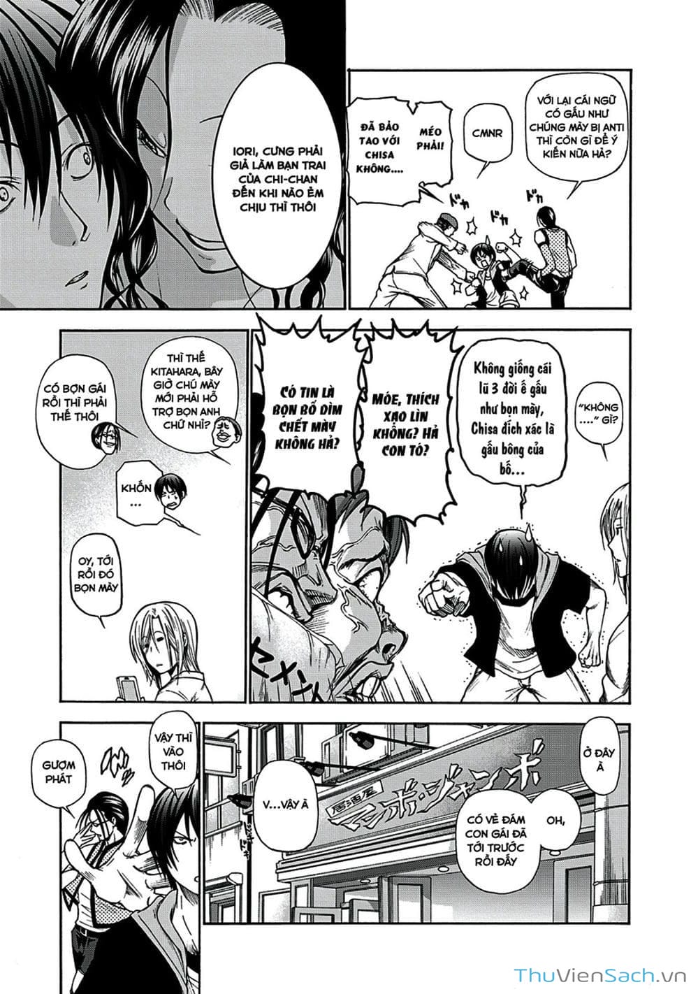 Truyện Tranh Cô Gái Thích Lặn - Grand Blue trang 3