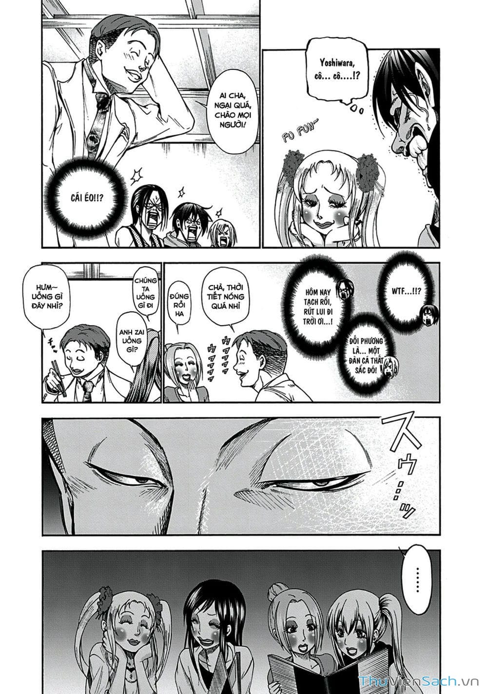 Truyện Tranh Cô Gái Thích Lặn - Grand Blue trang 3