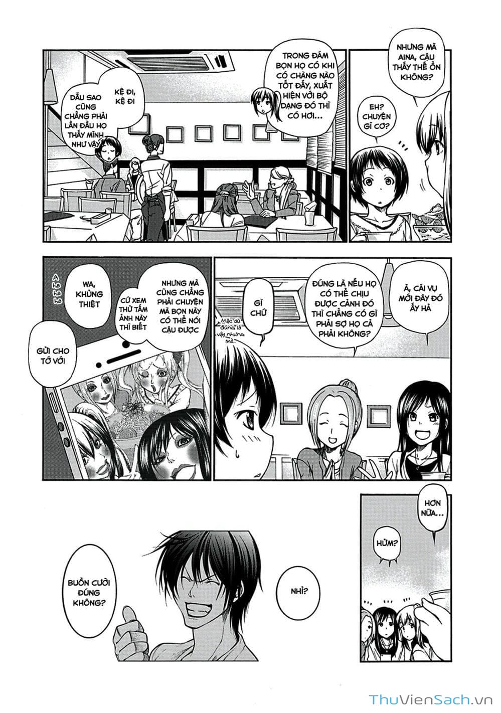 Truyện Tranh Cô Gái Thích Lặn - Grand Blue trang 3