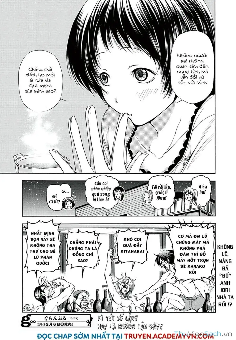 Truyện Tranh Cô Gái Thích Lặn - Grand Blue trang 3