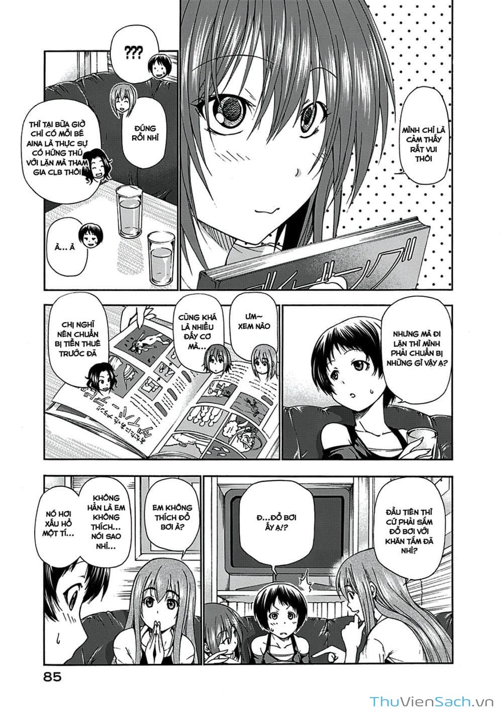 Truyện Tranh Cô Gái Thích Lặn - Grand Blue trang 3