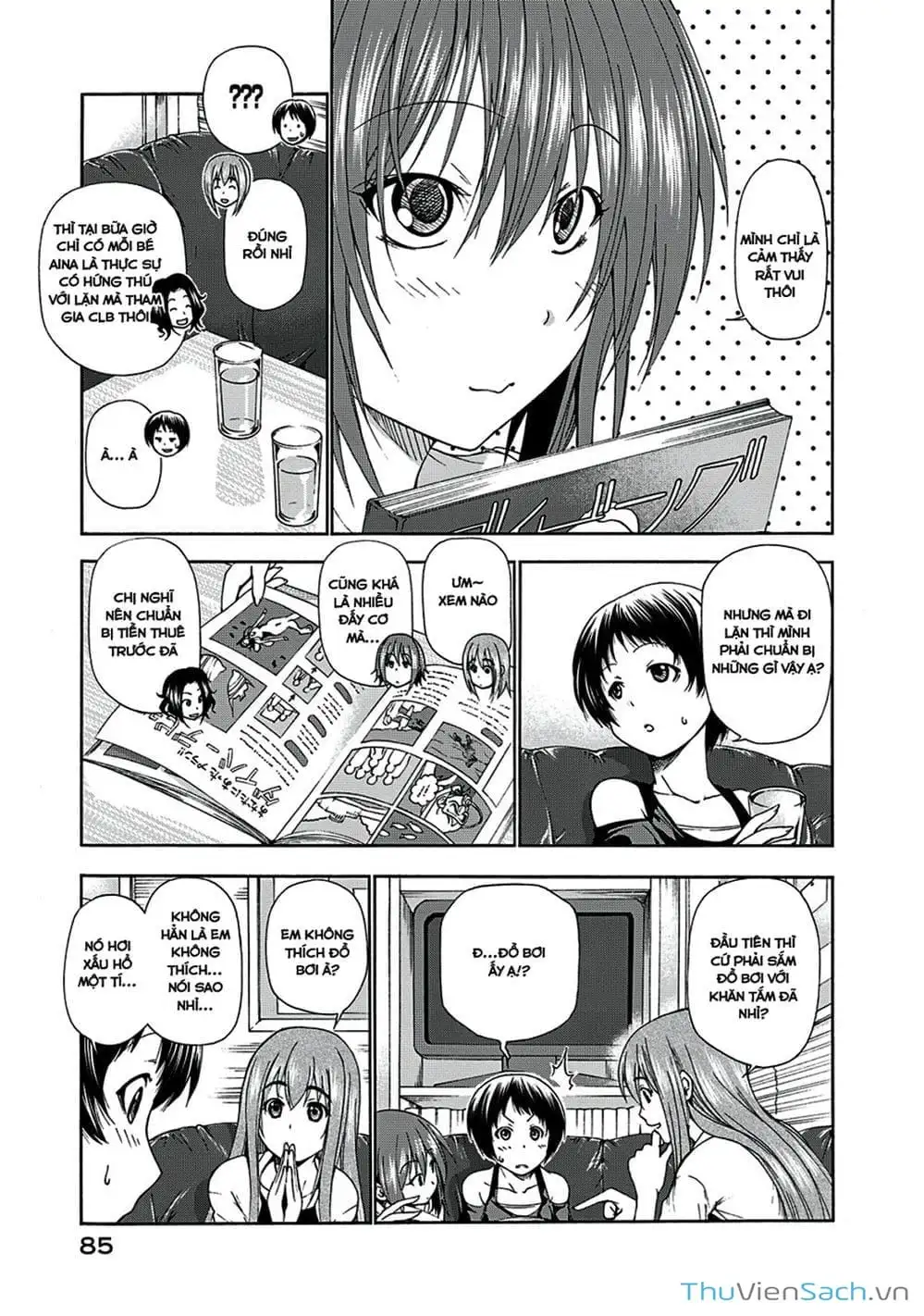 Truyện Tranh Cô Gái Thích Lặn - Grand Blue trang 3