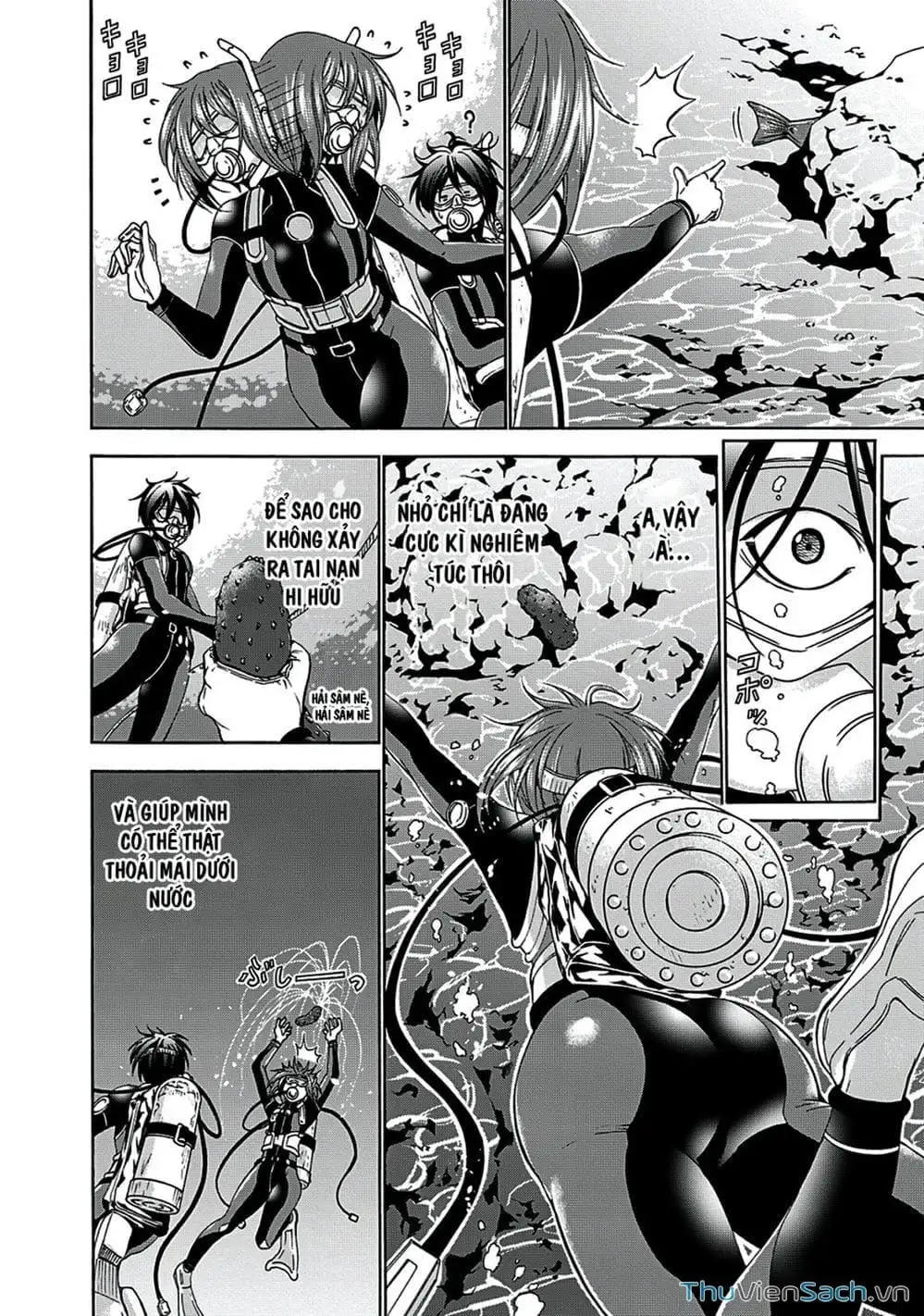 Truyện Tranh Cô Gái Thích Lặn - Grand Blue trang 3