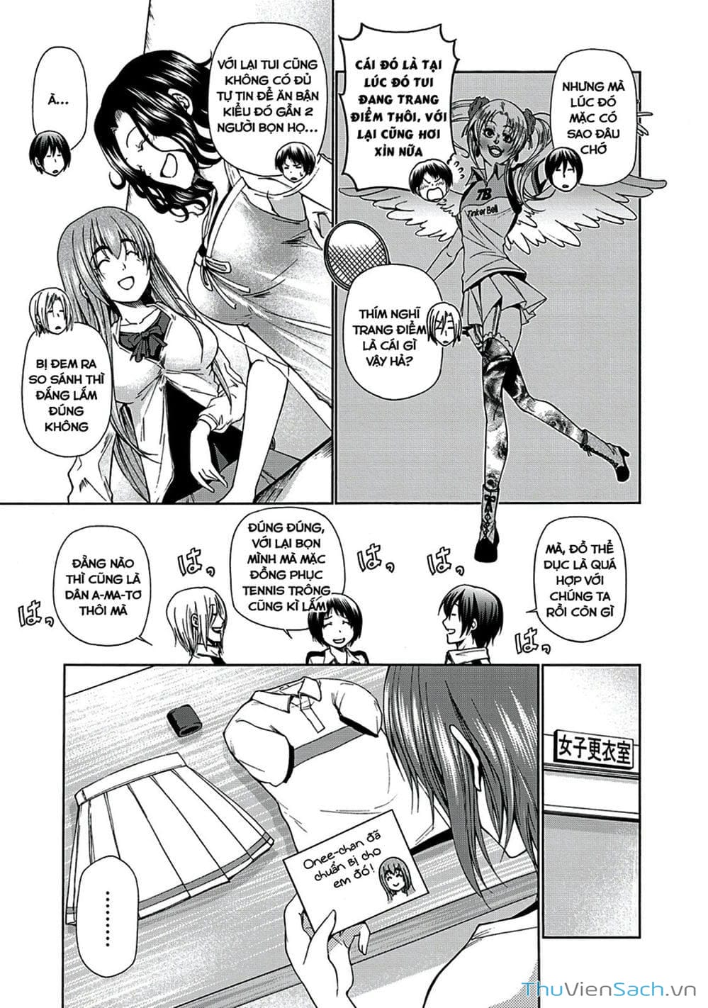 Truyện Tranh Cô Gái Thích Lặn - Grand Blue trang 3