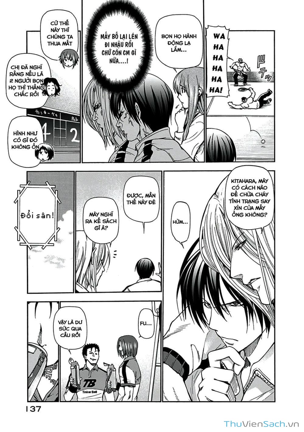 Truyện Tranh Cô Gái Thích Lặn - Grand Blue trang 3