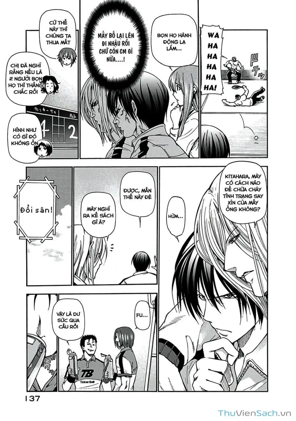 Truyện Tranh Cô Gái Thích Lặn - Grand Blue trang 3